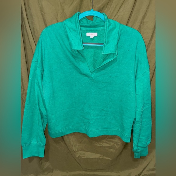 Colsie Teal Hoodie - Picture 1 of 2